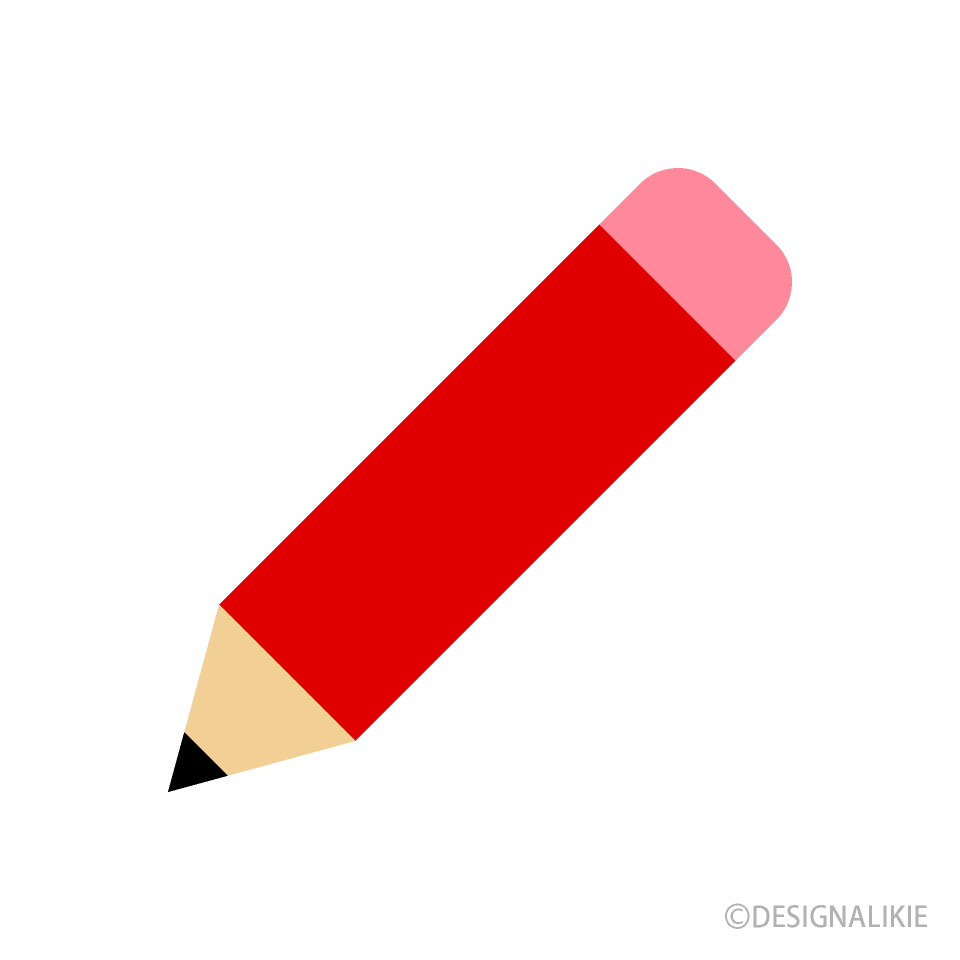 Lápiz Rojo Sencillo