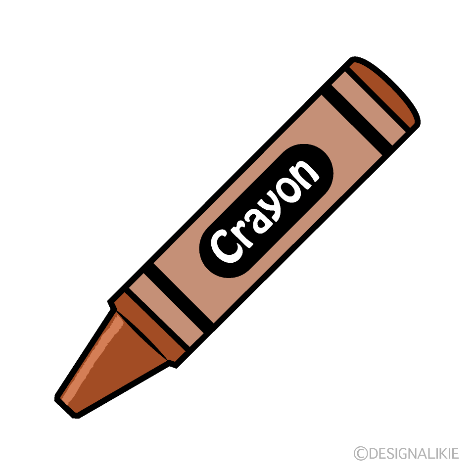 Brown Crayon