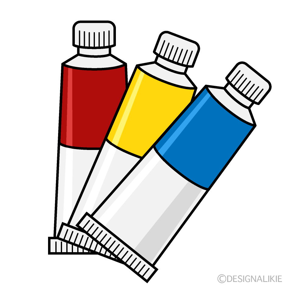 Three Paint Tubes