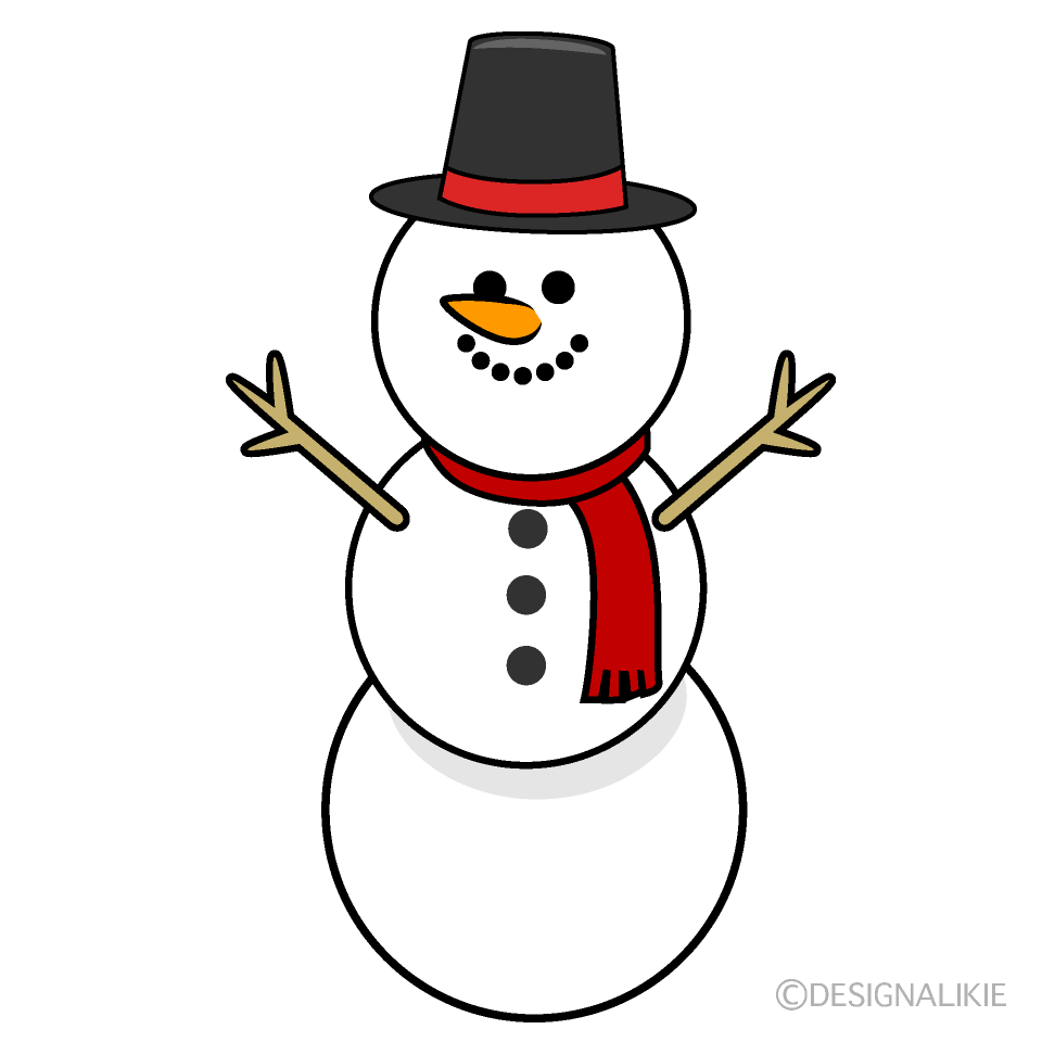 Muñeco de Nieve Sonriente