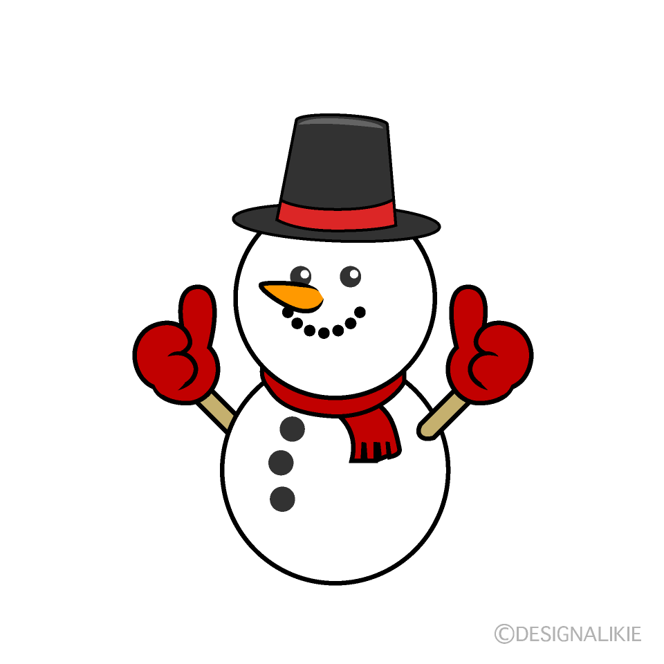 Thumbs up Snowman