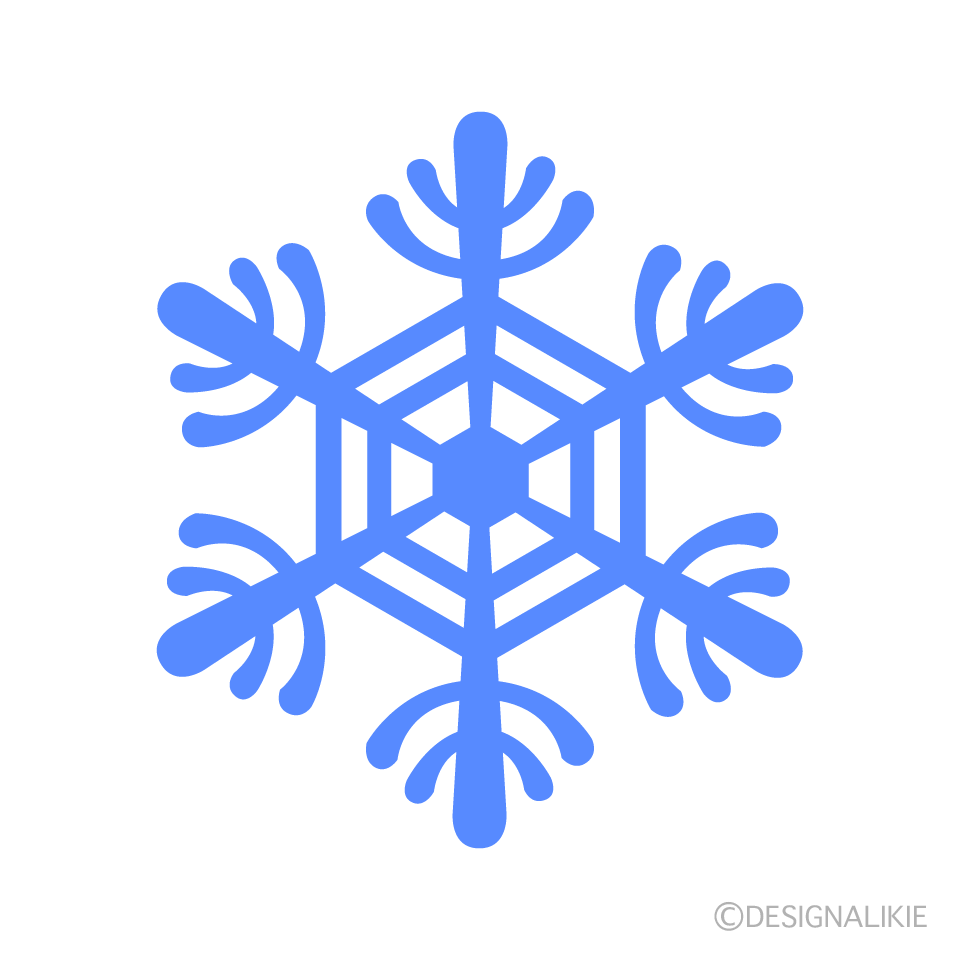 Copos de Nieve Azul 4