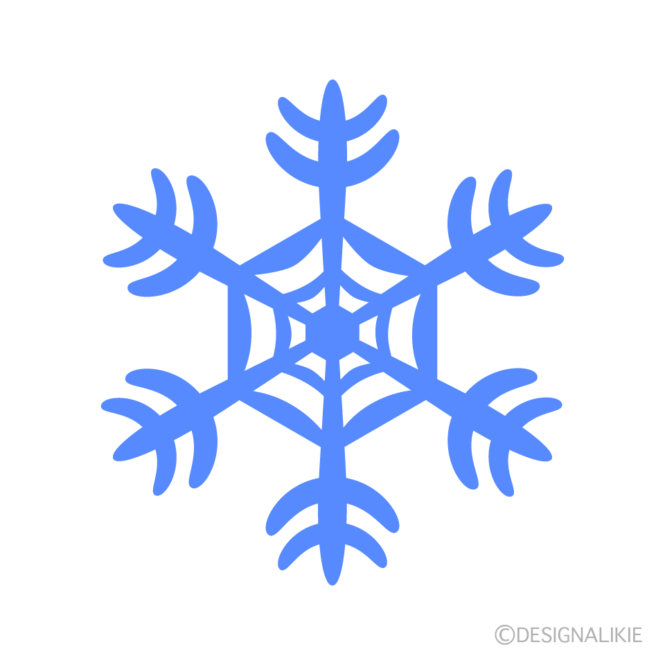 Copos de Nieve Azul 5