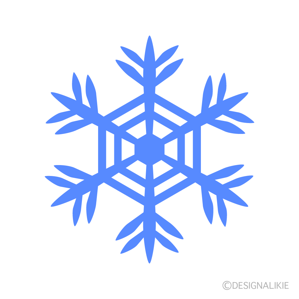 Blue Snowflake 5