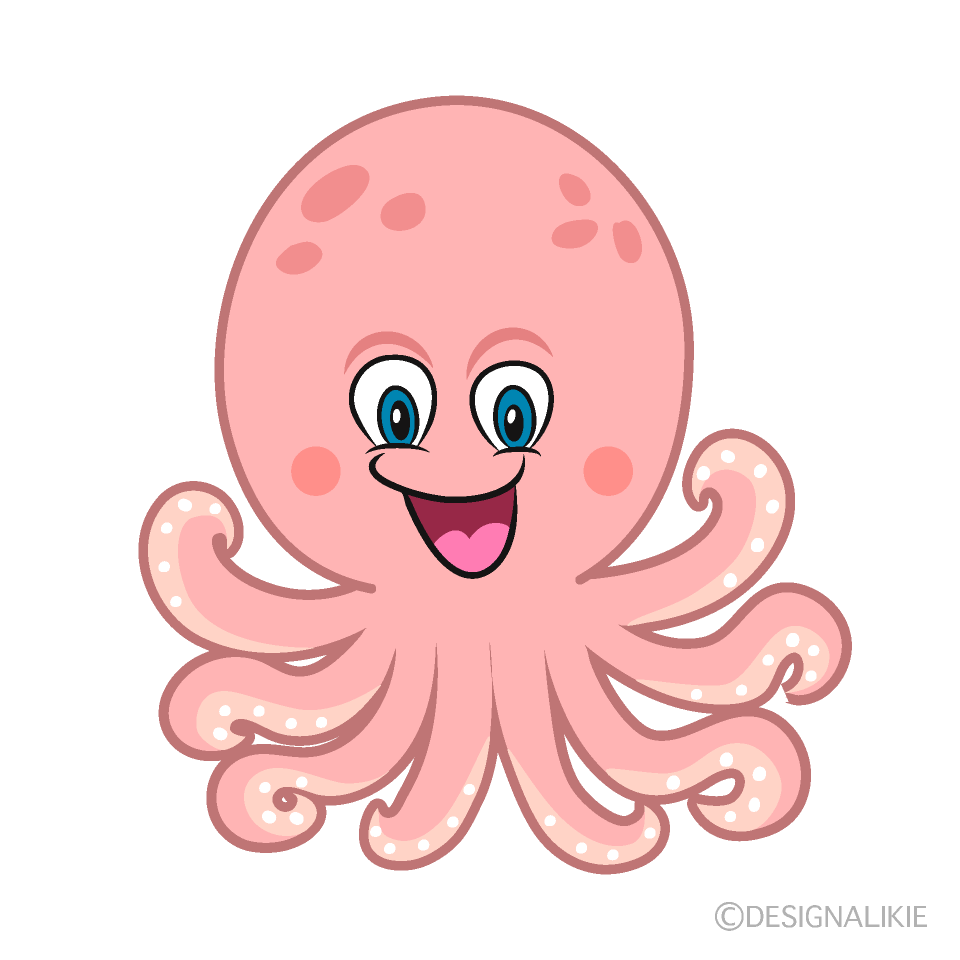 Light Pink Octopus