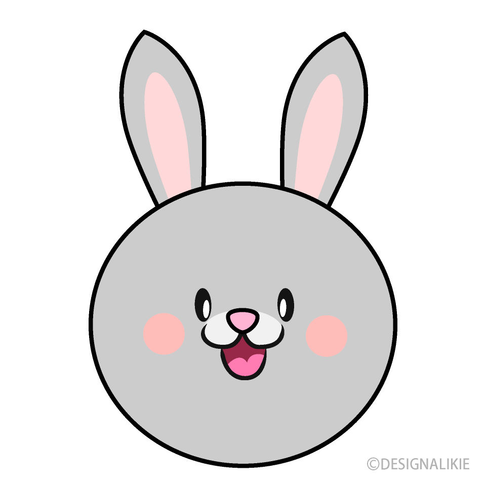 Smiling Rabbit Face