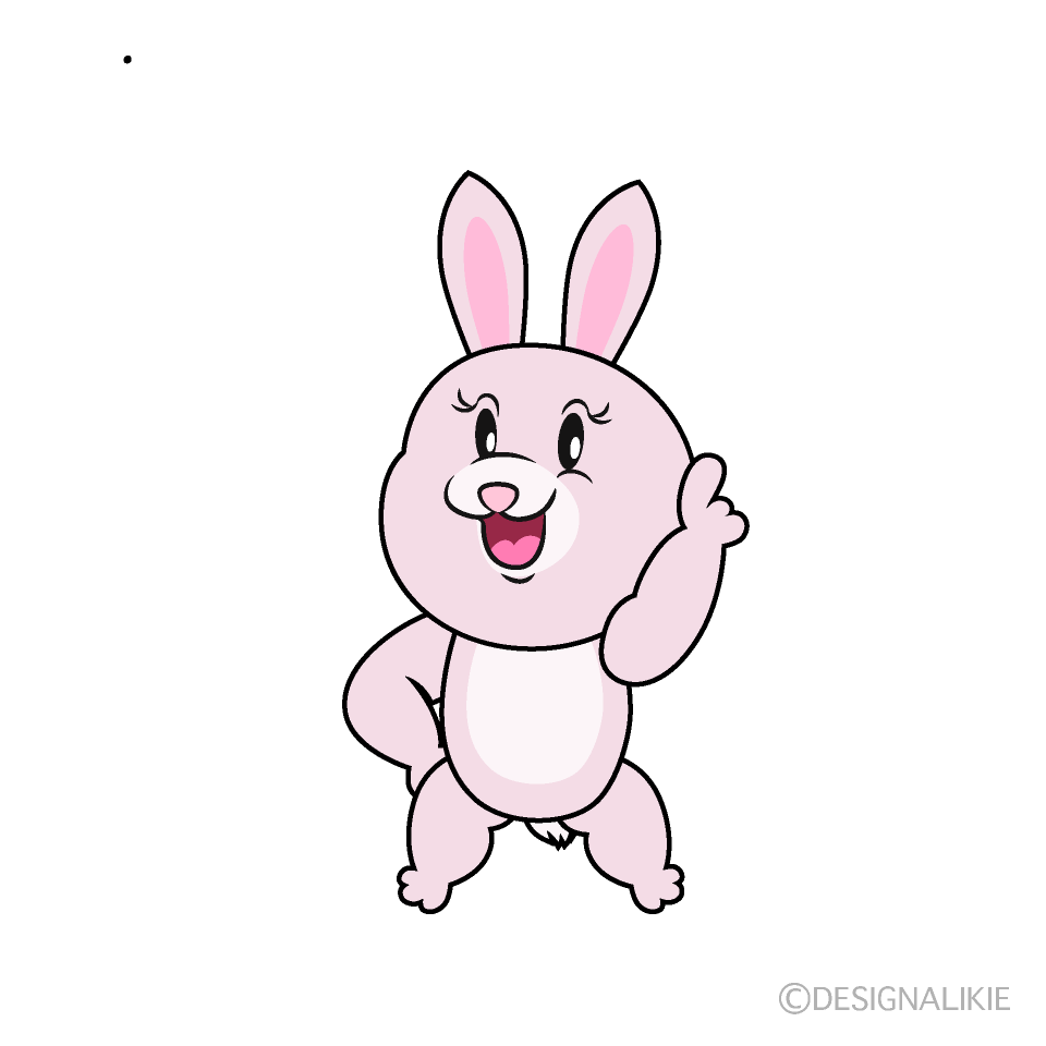 Conejito Señalando