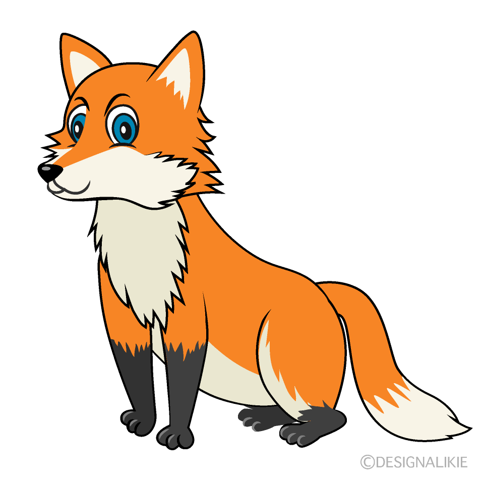 Sitting Fox