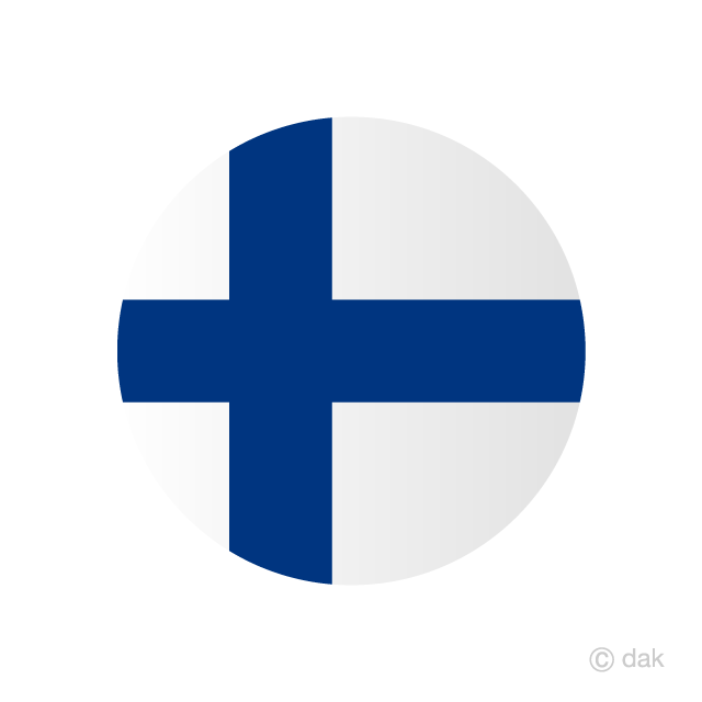Finland Circle Flag