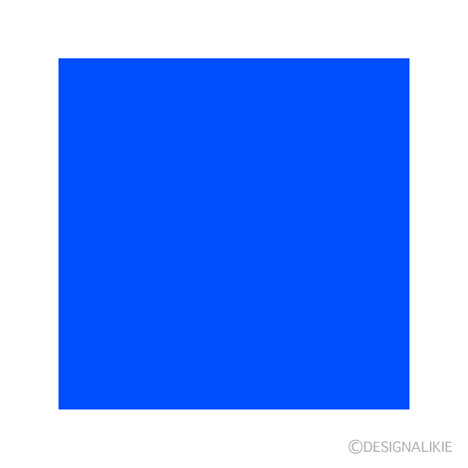 Simple Blue Square