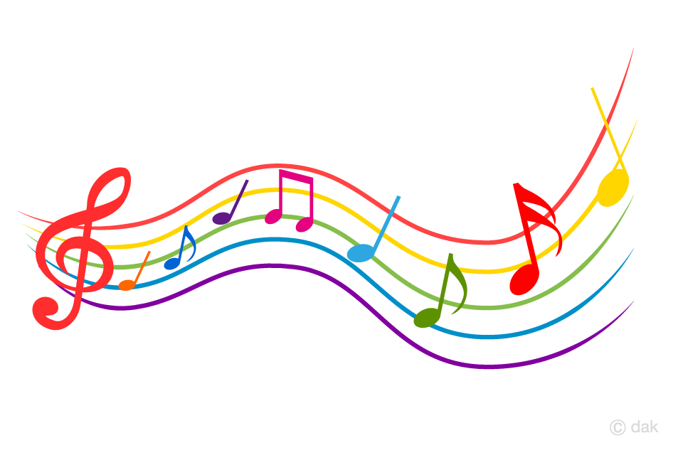 Notas musicales Difundir música