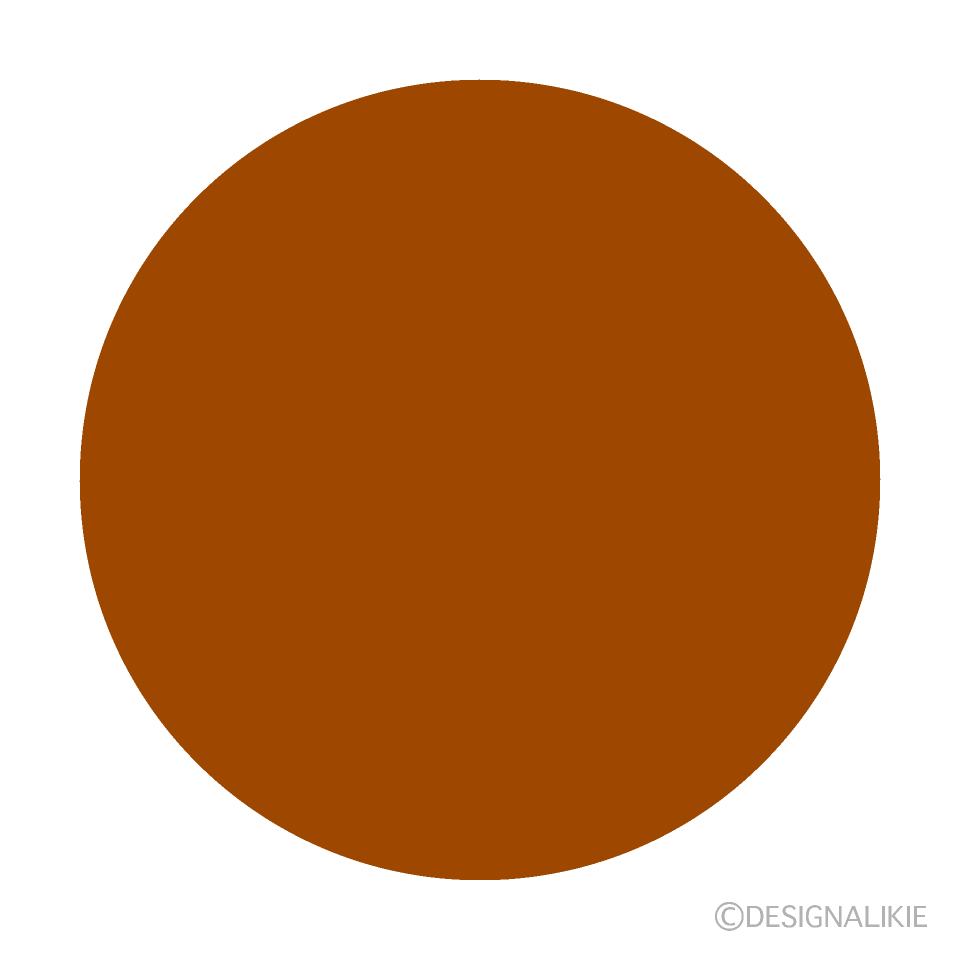 Simple Brown Circle