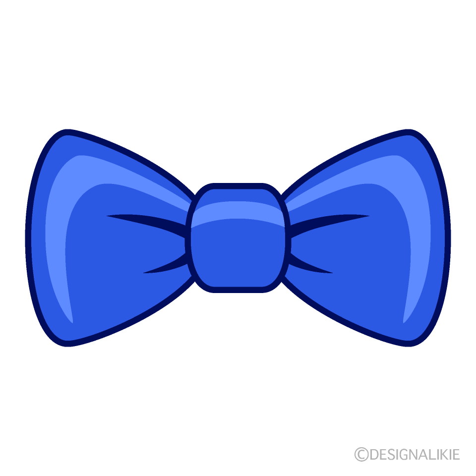 Blue Bow Tie