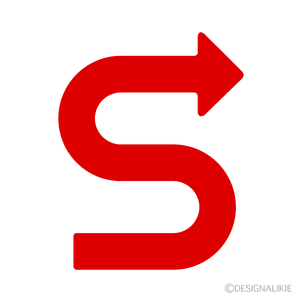 Simple S-Curve Arrow