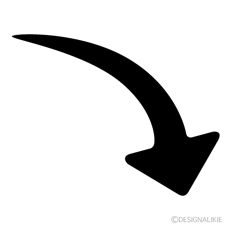 Black Drop Arrow