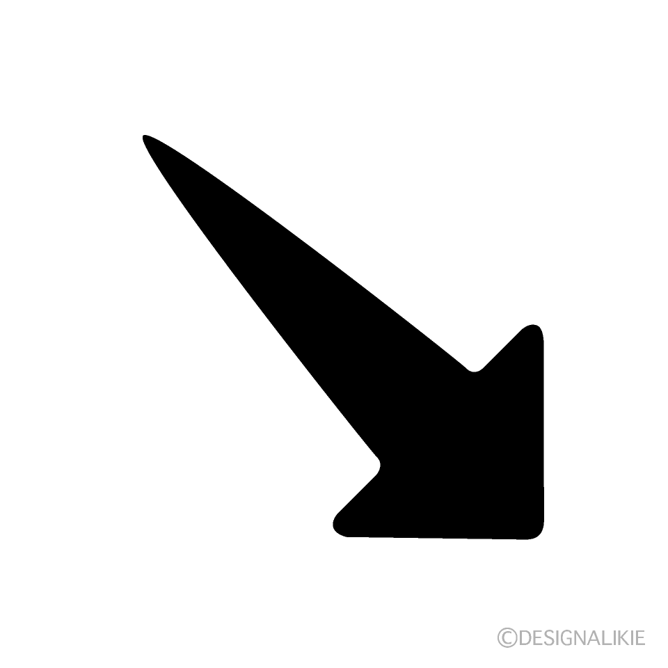 Black Down Arrow