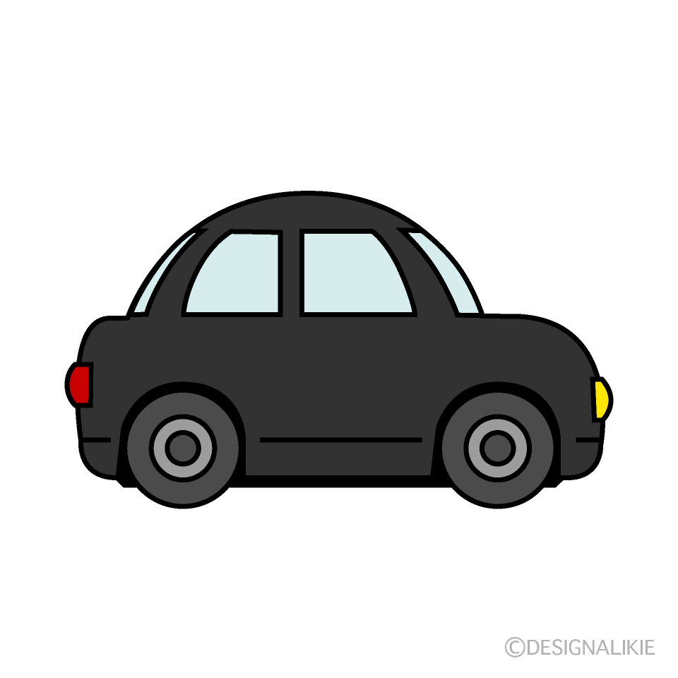 Cute Black Car