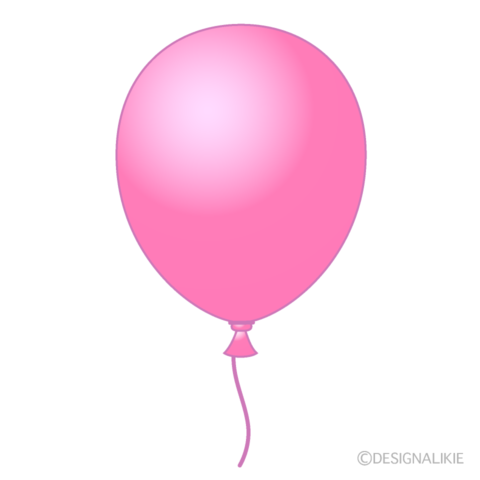 Globo rosa claro