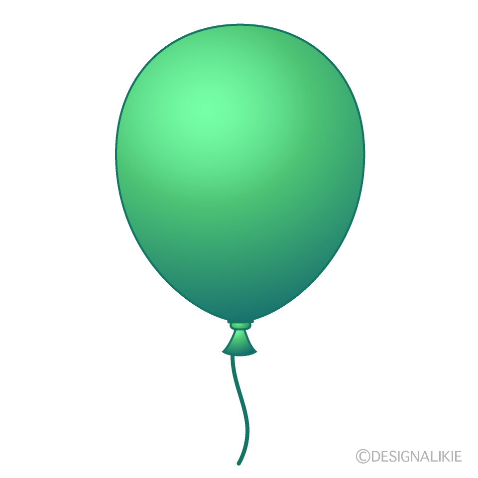 Emerald Green Balloon