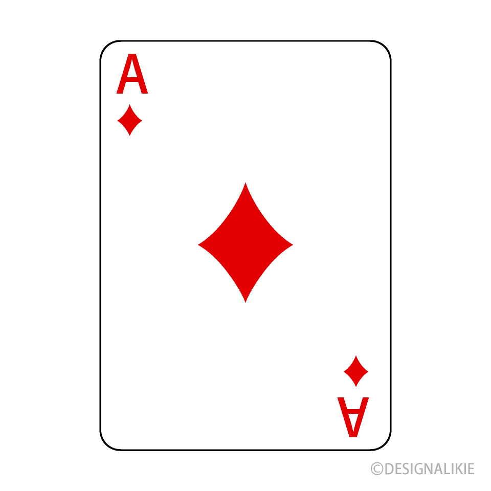 Ace of Diamonds Playing Card