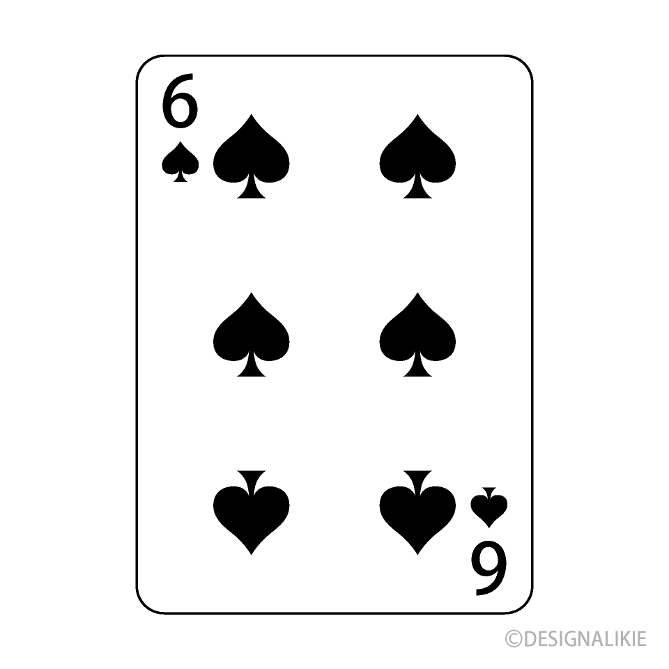 Siete de corazones de cartas de juego