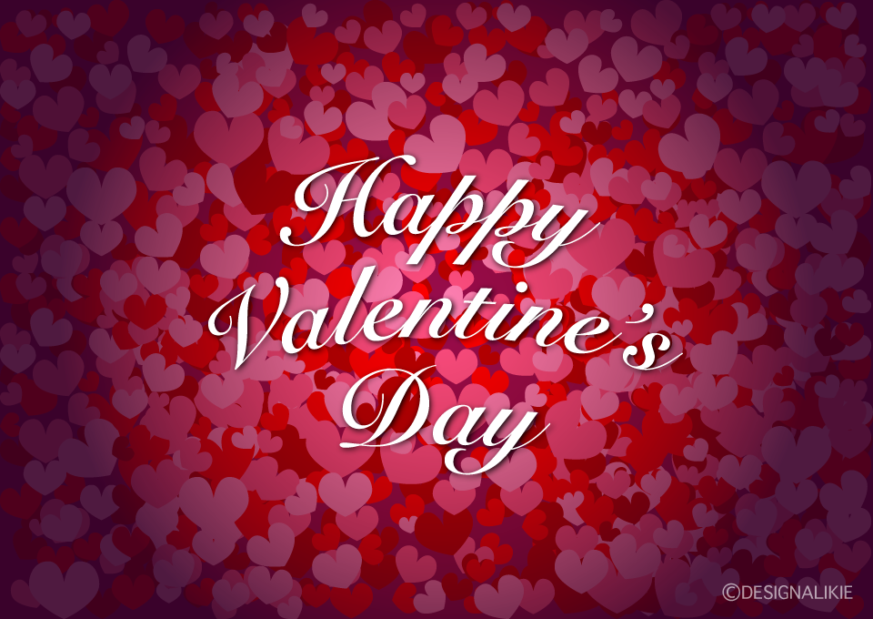Día de San Valentín en Corazones Rojos