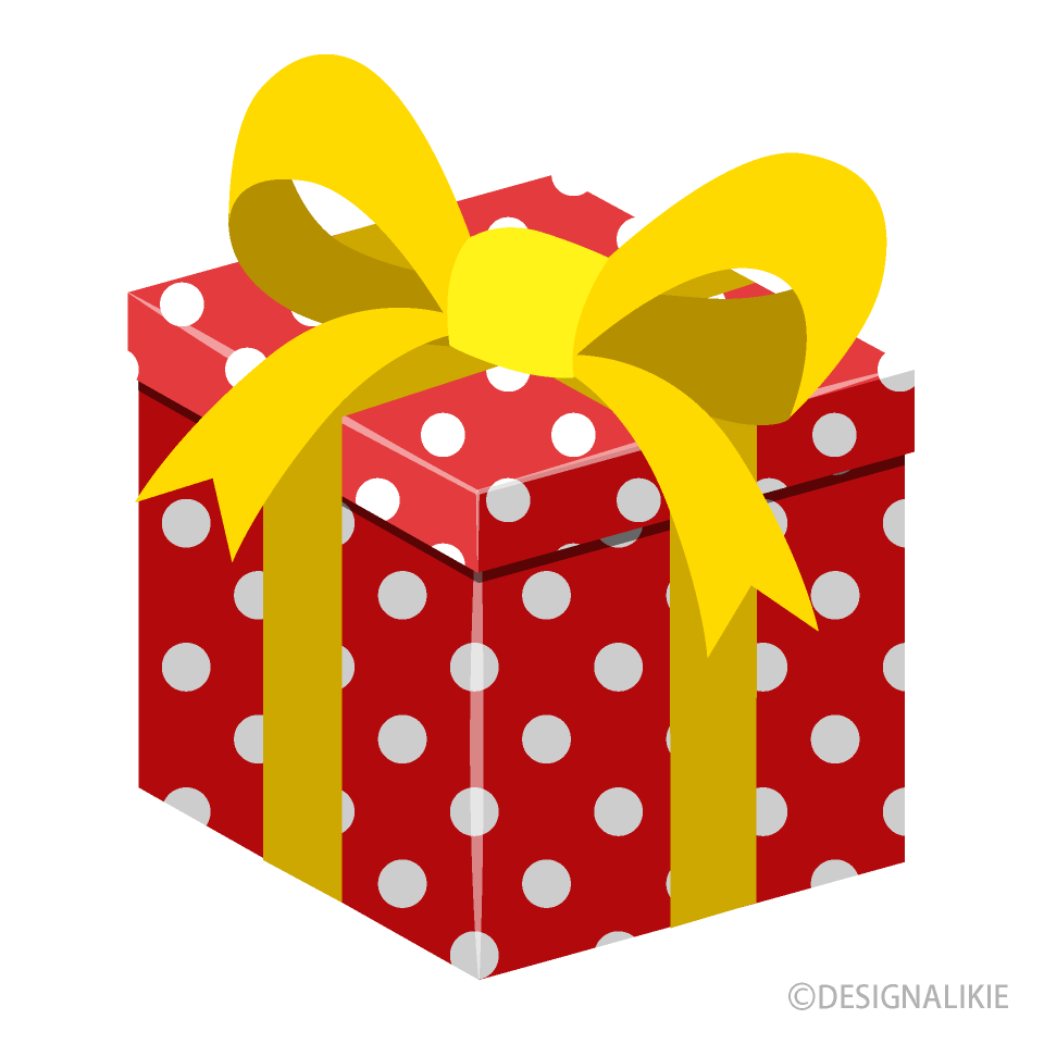 Caja de Regalo con Lunares Rosas