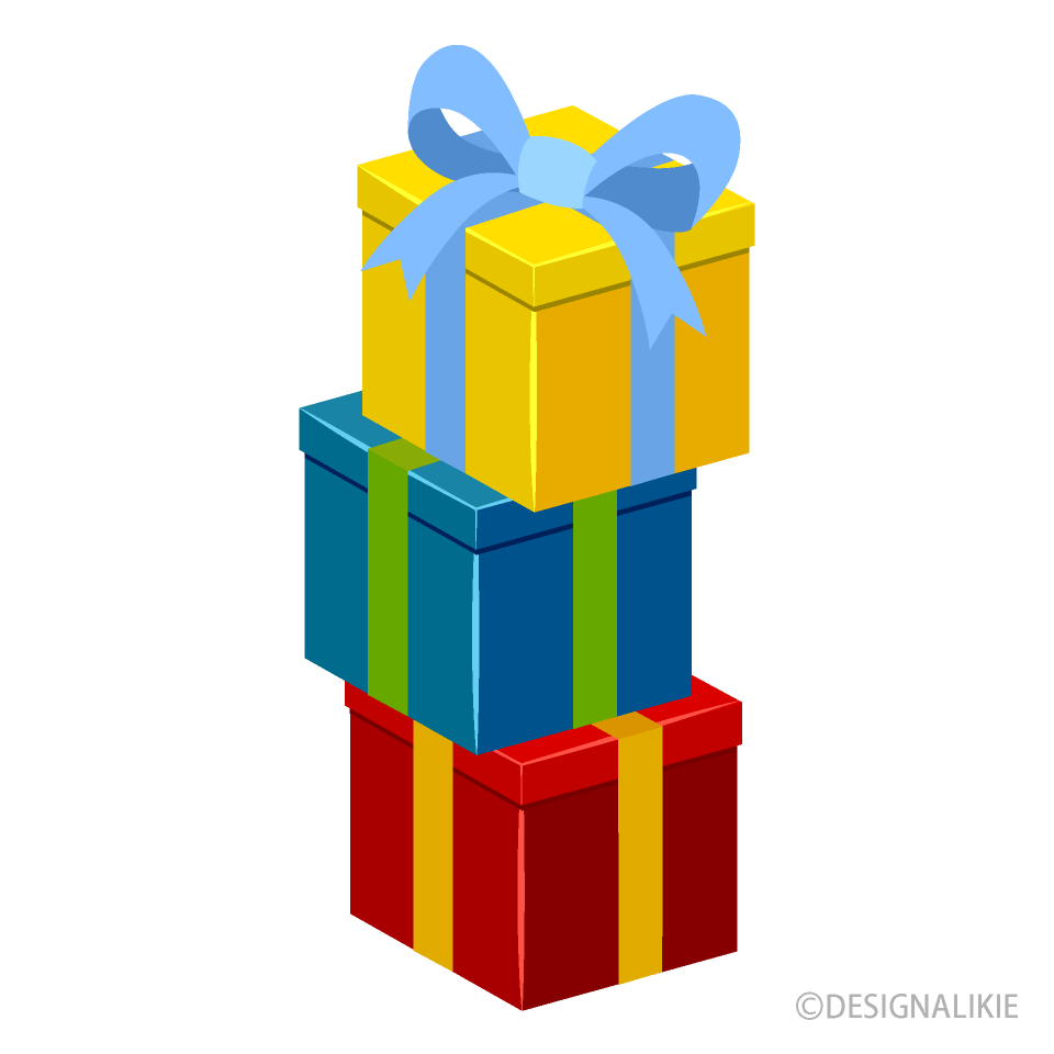 Three Gift Boxes