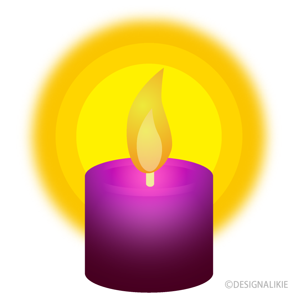 Luz de Vela Rosa