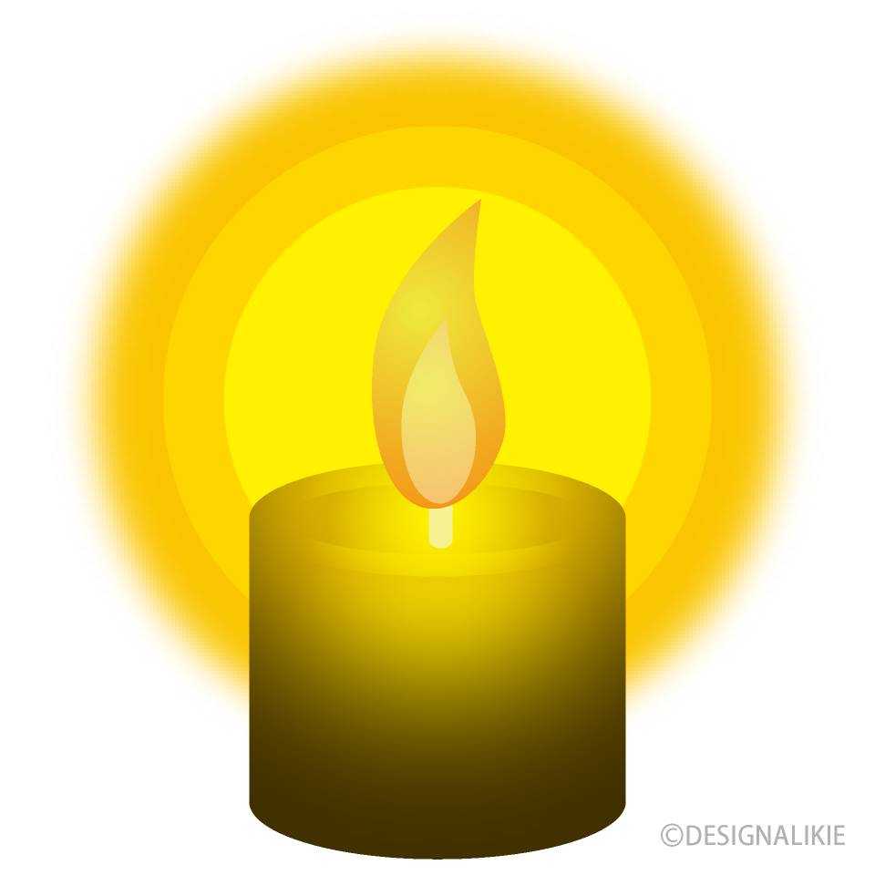 Luz de Vela Amarilla