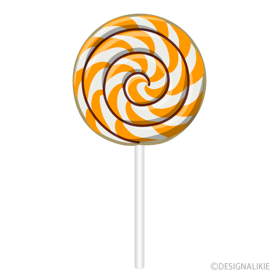 Orange Lollipop