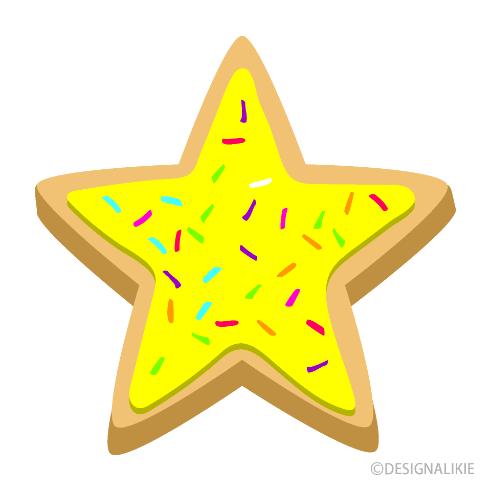 Yellow Star Cookie