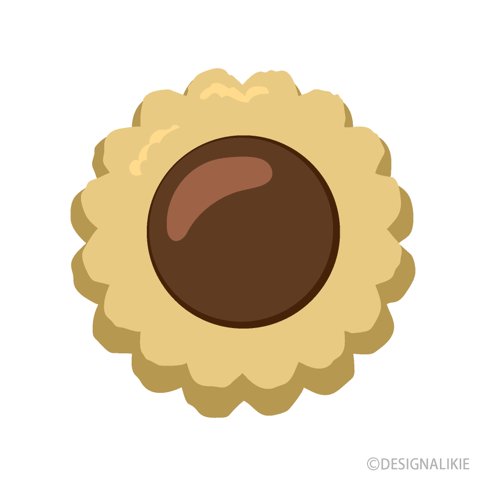 Flower Chocolate Cookie