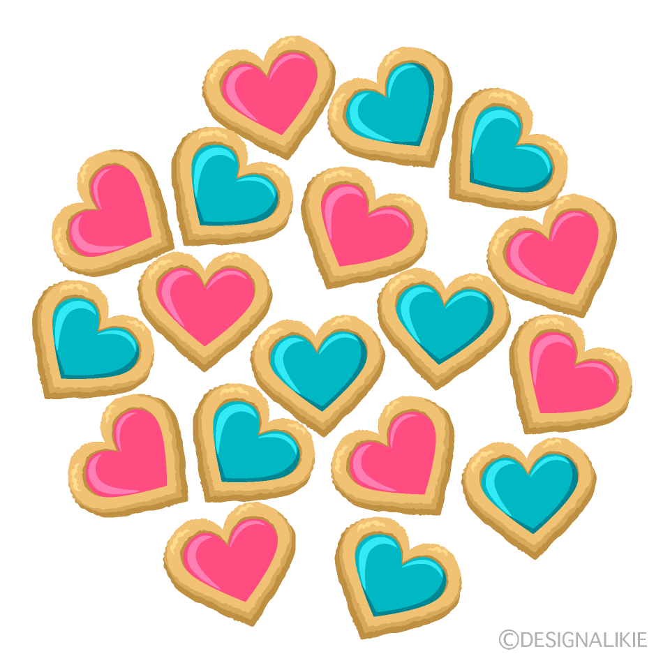 Montones de Galletas de Amor