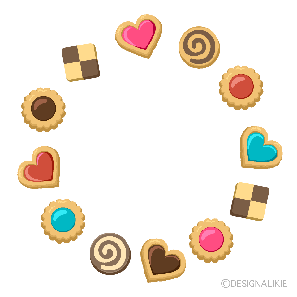 Love Cookie Wreath