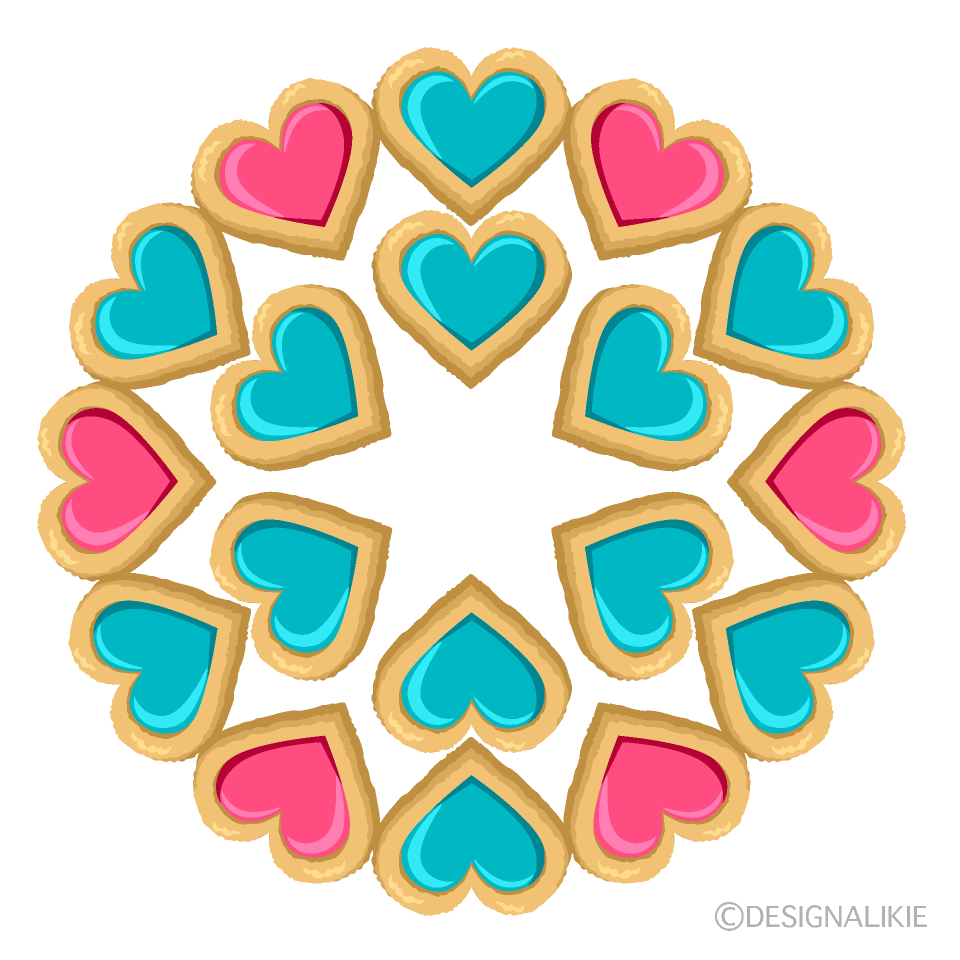 Love Heart Cookies