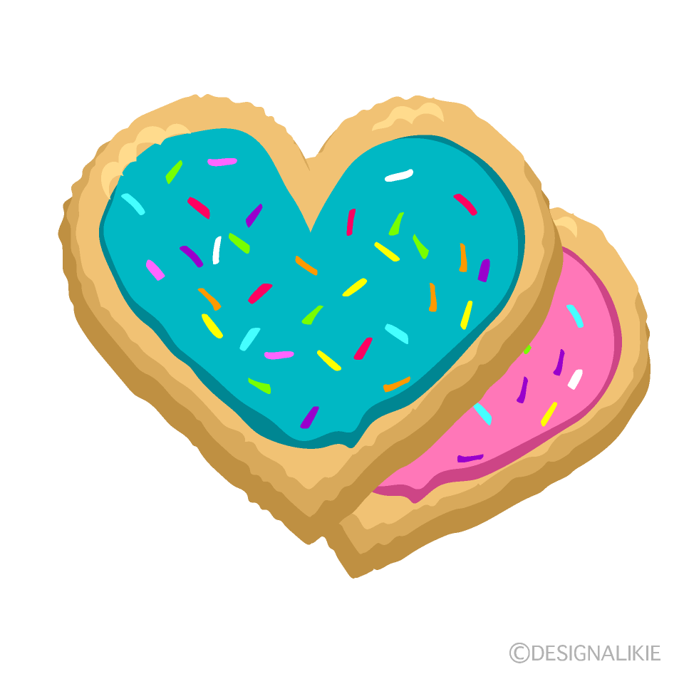 Dos Galletas de Amor Adorables