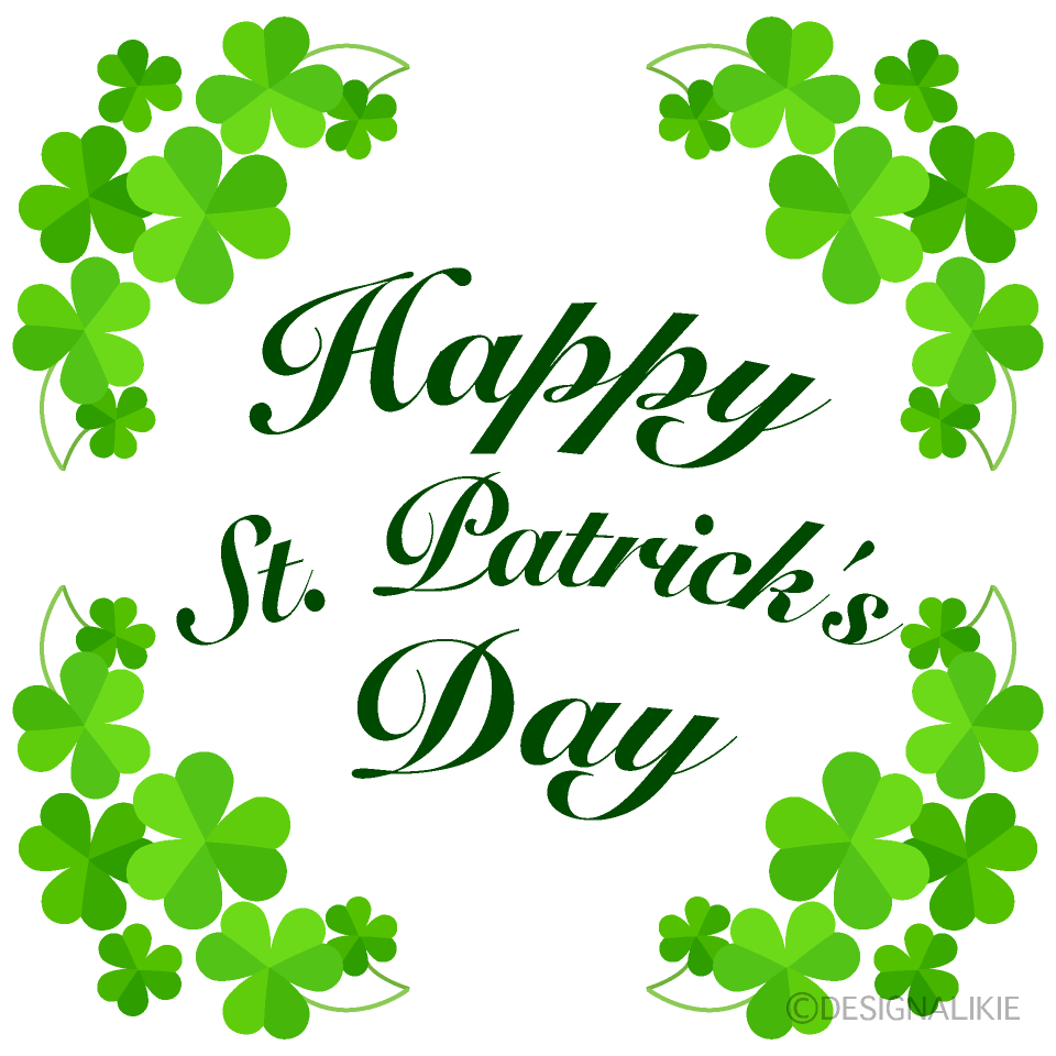 Marco Trébol con Feliz Día de San Patricio