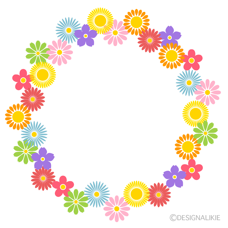 Cute Flower Wreath