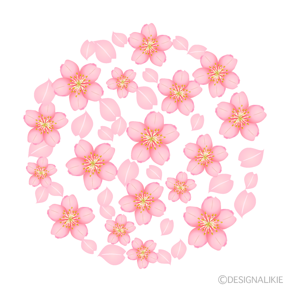 Cherry Blossom Circle