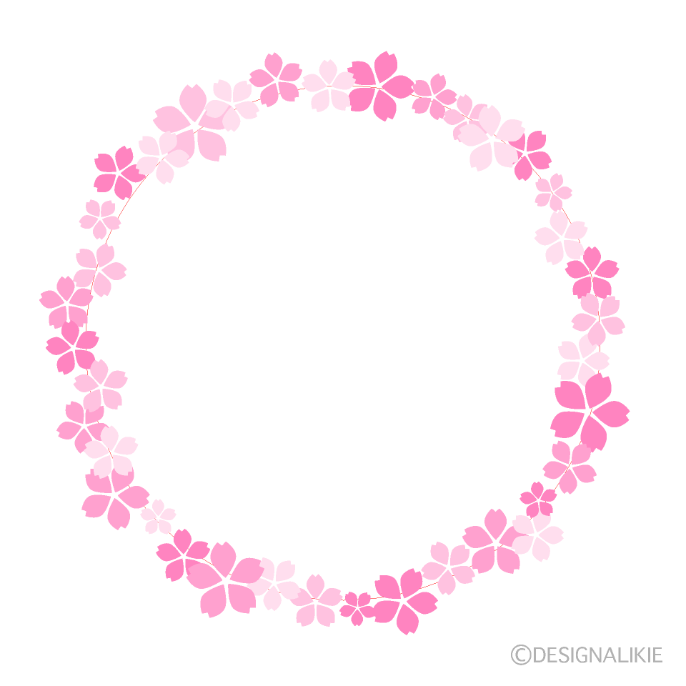 Cute Cherry Blossom Wreath