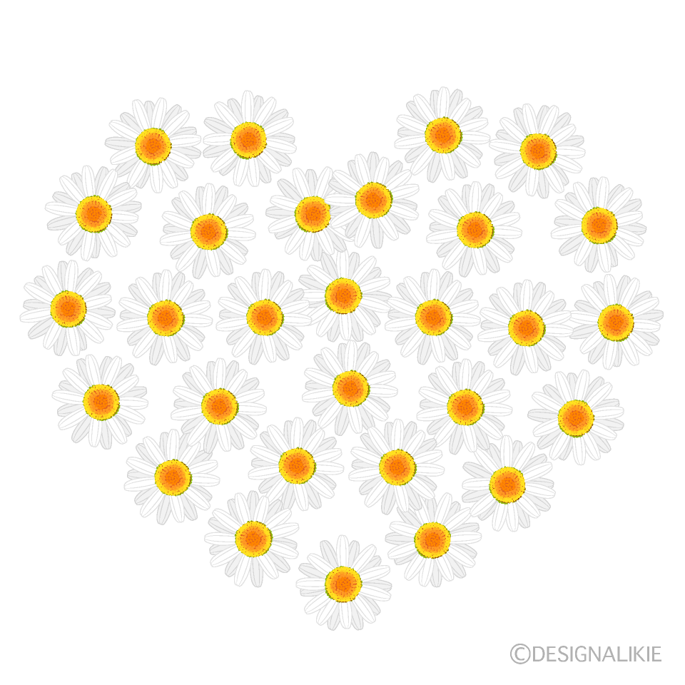 Corona de Margaritas con Corazón