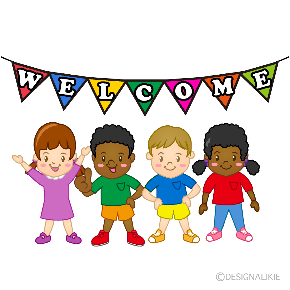 Children WELCOME Flag