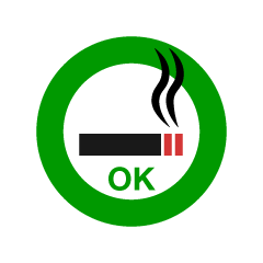 Smoking Area Sign