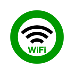 Señal de área WiFi