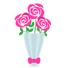 Cute Pink Rose Bouquet