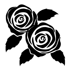 Two Black Roses