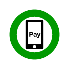 Smartphone Payment Sign