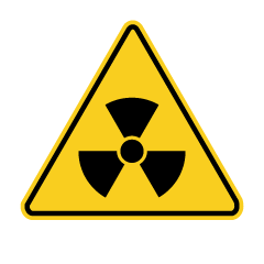 Señal de peligro nuclear