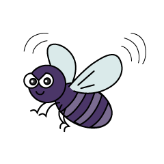 Cute Flying Fly